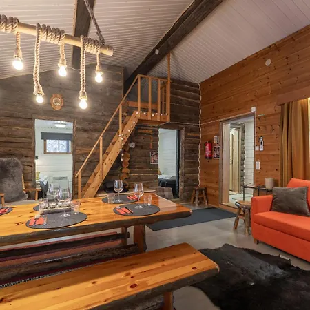 Kuukkeli Log Aurora- Secret Апартаменты